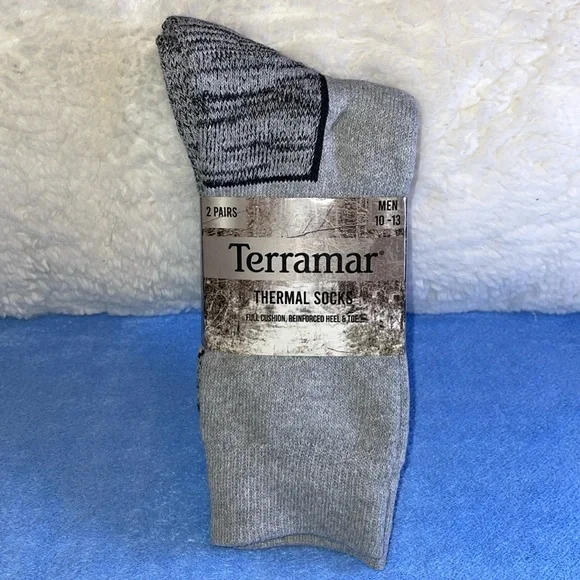 NWT Men Terramar Thermal Socks. Size 10-3 - Picture 1 of 4